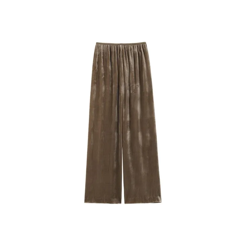 Fragment Casual Pants Women's Light Coffee-0