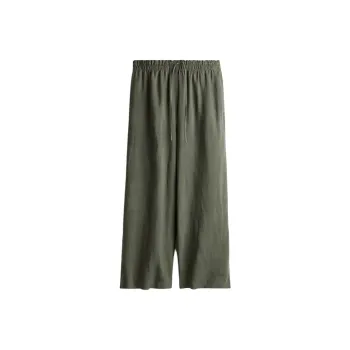 H&M Casual Pants Women's Dark Khaki Green