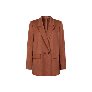 JZ. ANNAKRO Business Suit Women's Red Coffee