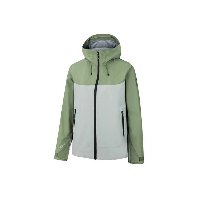 Anta Outdoor Collection Breathable Windbreaker Jacket Women's Pearl Gray/Ore Green-0