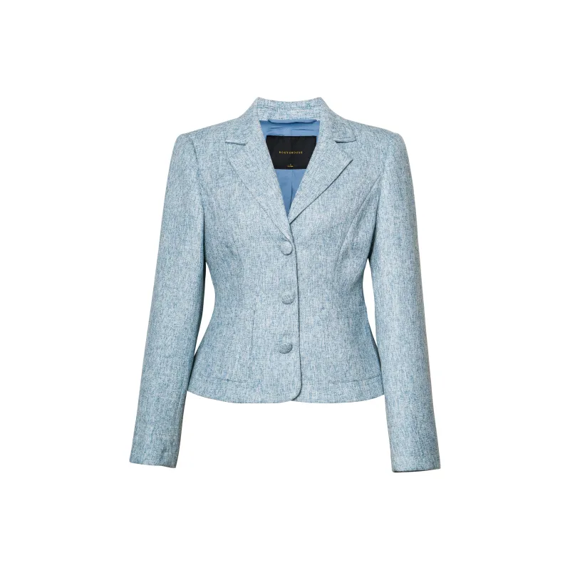 ROEYSHOUSE Business Suit Women's Light Blue-0