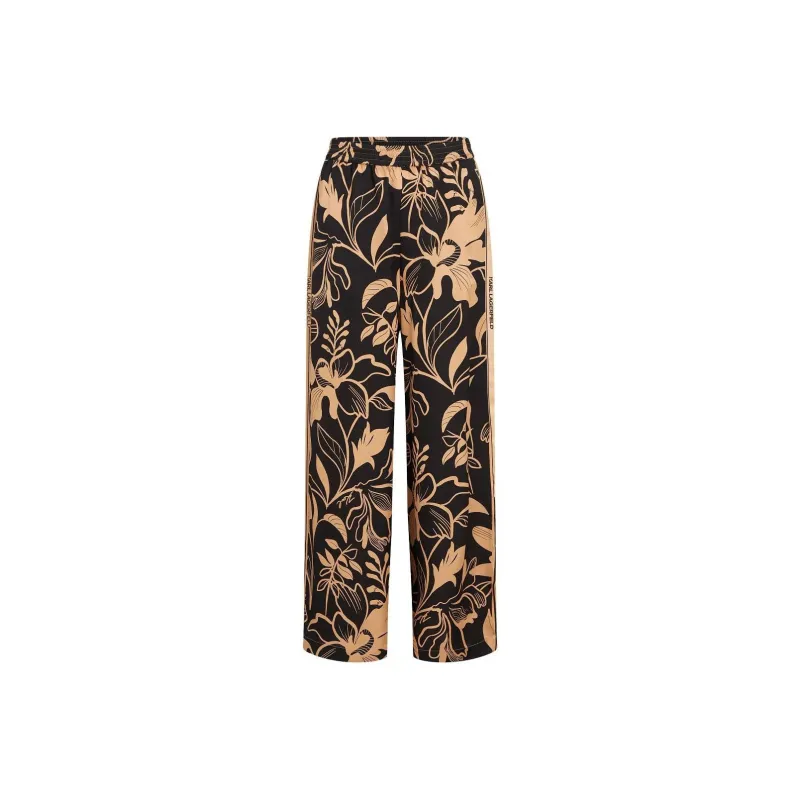KARL LAGERFELD / Karl Lagerfeld Jeans Printed Wide leg Trousers-0