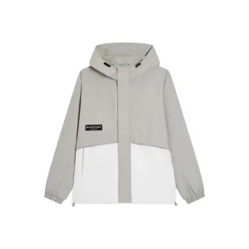 XTEP Trench Coat Women's Frosty Gray/Cotton White