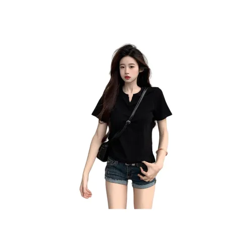 Mu Xiao Xin Set in Sleeve T Shirt Women's