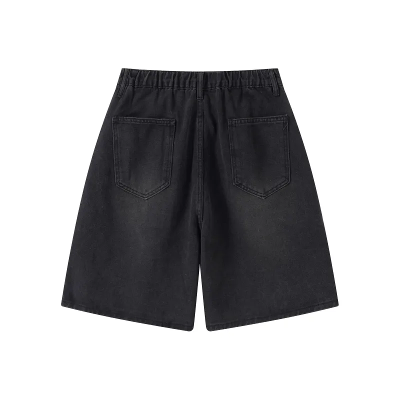 SAME FLOW Denim Shorts Unisex-6