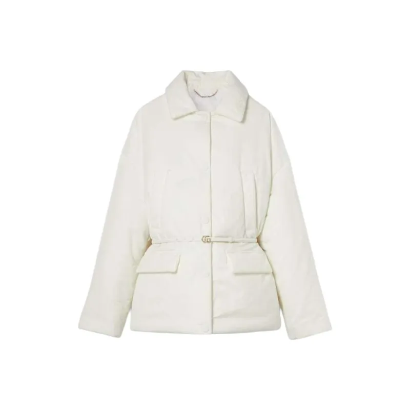 GUCCI Puffer Jacket Women's White-0