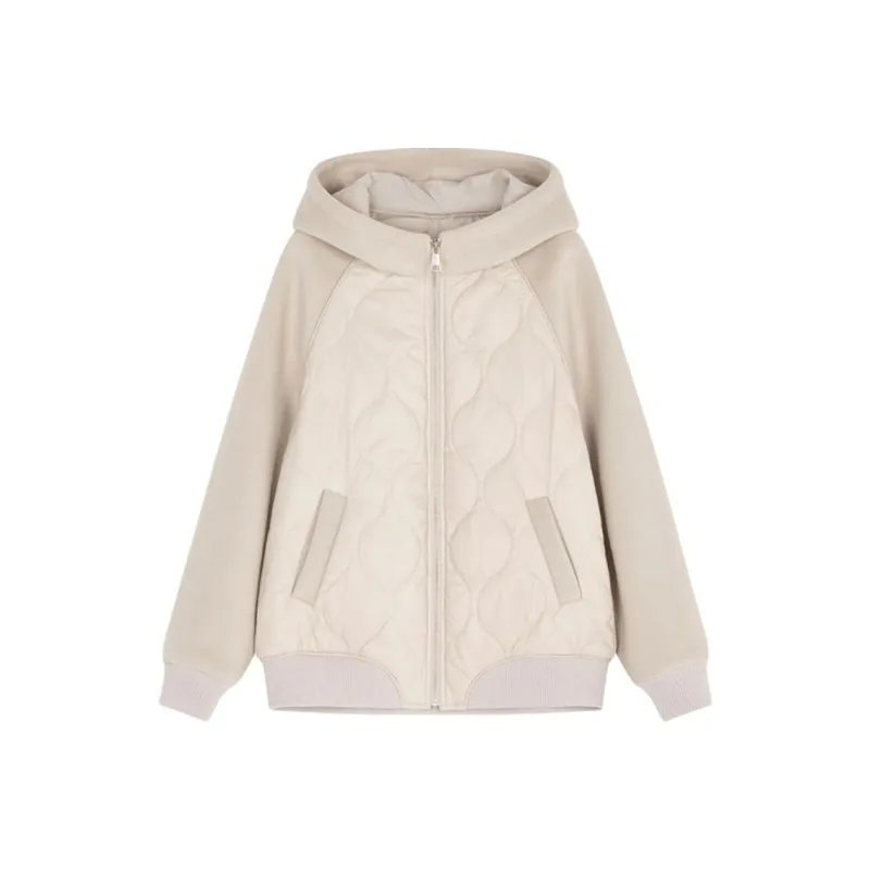 IHIMI Puffer Jacket Women's Light Khaki-0