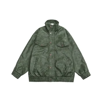 FAIRWHALE Leather Jacket Unisex