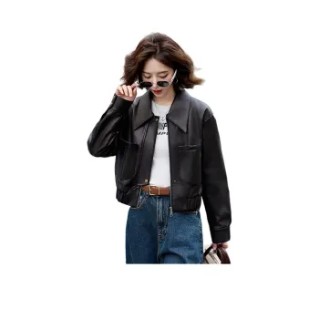 Yi Mengyuan Leather Jacket Women's