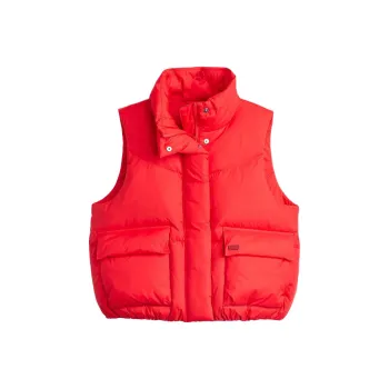 Levis Vests Women's Red
