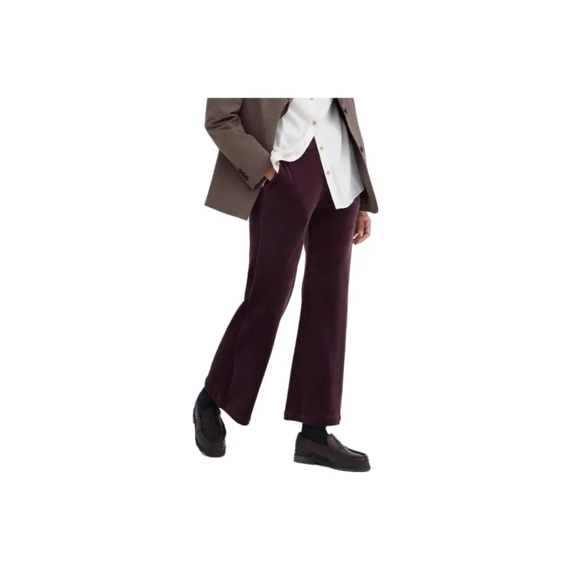 UNIQLO Casual Pants Women's Burgundy-0