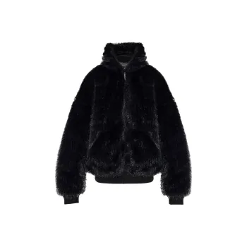 Balenciaga Faux fur Ski Jacket