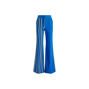ALICE+OLIVIA SS24 Casual Pants Women's Blue