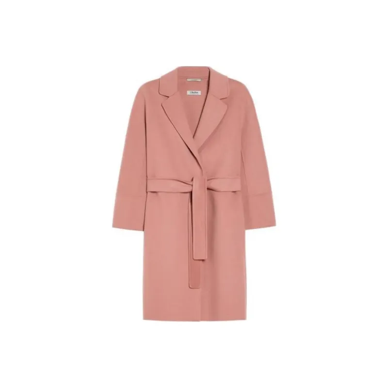 MaxMara Arona Belted Long Sleeved Coat-0