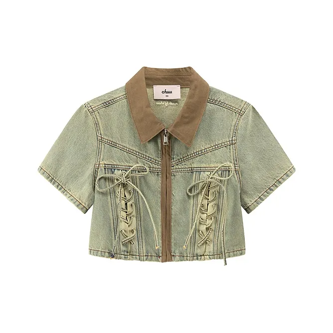 CHUU Denim Jackets Women's Blue-0
