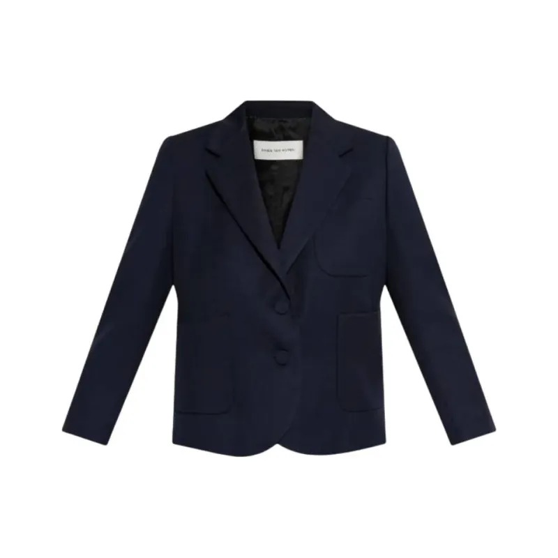 DRIES VAN NOTEN Business Suit Women's Marine Blue-0