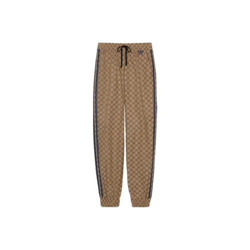 GUCCI x Adidas FW23 Casual Pants Women's Brown