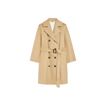 WEEKEND MaxMara Trench Coat Women's Khaki