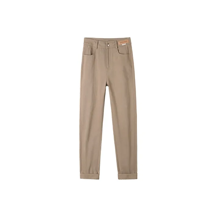 HIPPIEMISS Casual Pants Women's Khaki-0