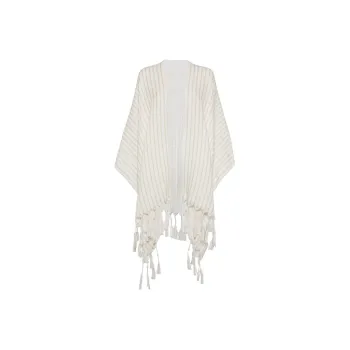 Brunello Cucinelli Striped Cape