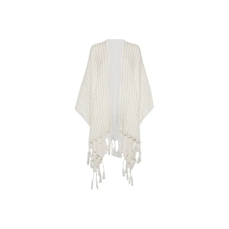 Brunello Cucinelli Striped Poncho-0