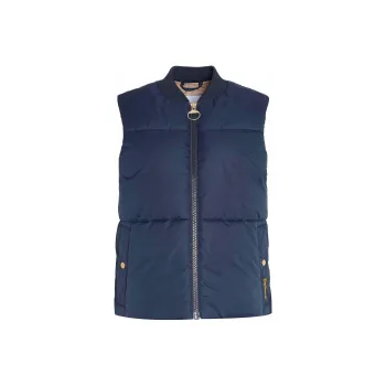 BARBOUR Vest Women's Marine Blue