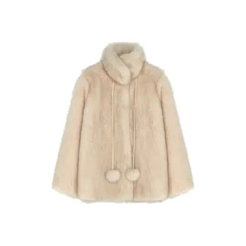 Summer Hooray Velvet feel Coat Women's Conch Shell Pink
