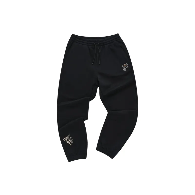 FILA FUSION SCREW LOOSE Casual Pants Women's Black-0
