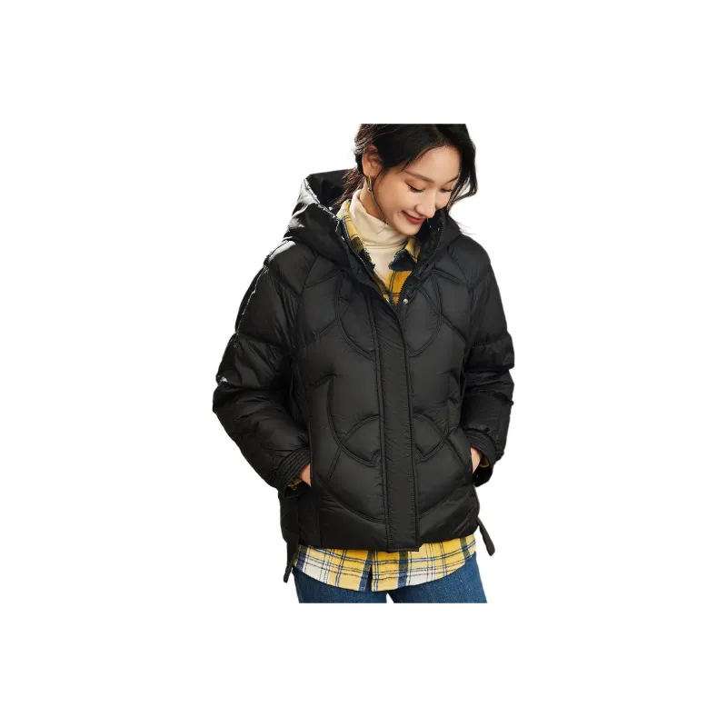 CARBAMMI Puffer Jacket Women's Black-0
