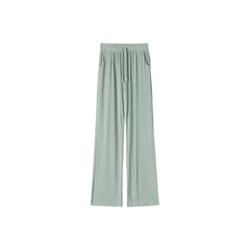 0571 Family Casual Pants Women's Green-0