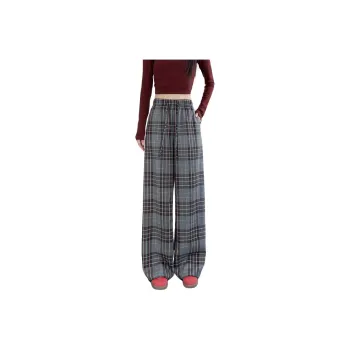 SITOL Casual Pants Women's Plaid
