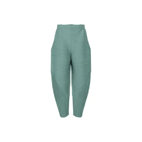 PLEATS PLEASE ISSEY MIYAKE SS24 Casual Pants Women's Turkey Green