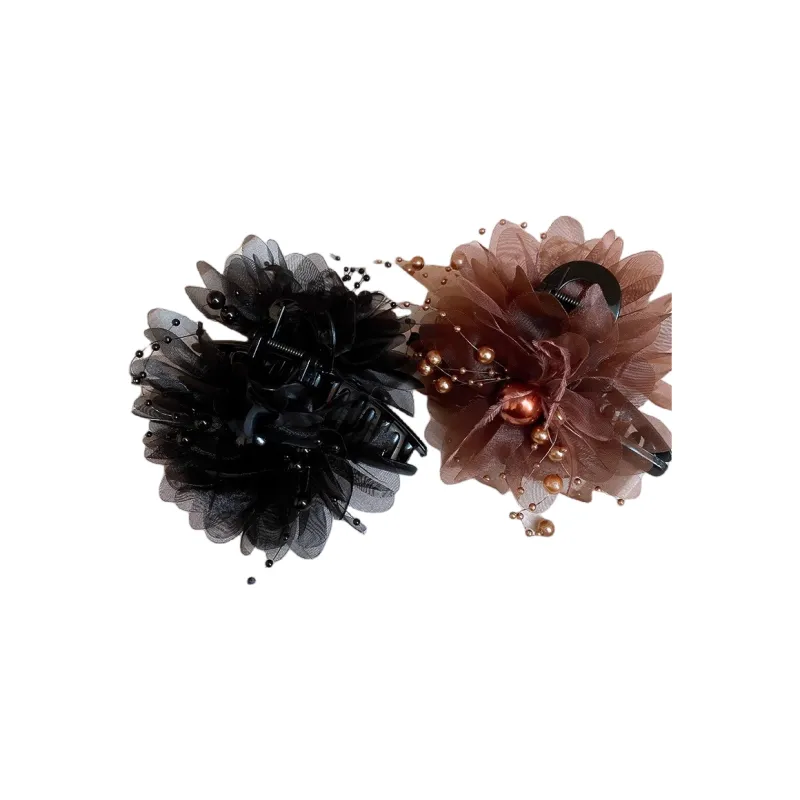 WIR ORNAMENTS Acrylic Hair Clips Women's-6