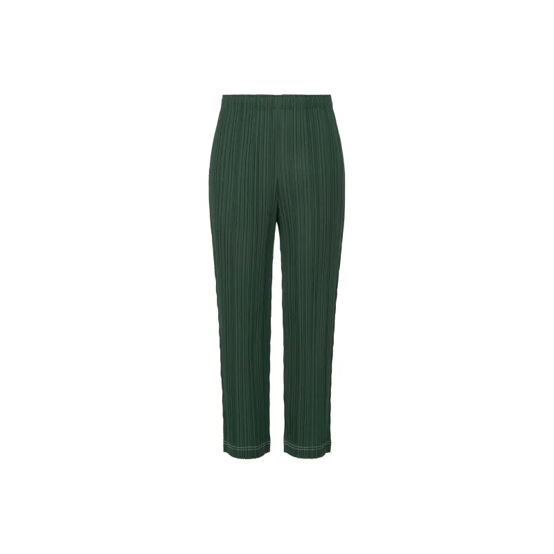 PLEATS PLEASE ISSEY MIYAKE FW24 Casual Pants Women's Green-0