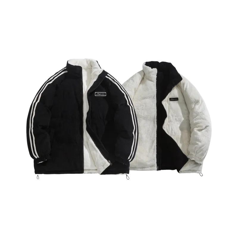 Warrior Huichao Open Ended Smile Collection Puffer Jacket Unisex-5