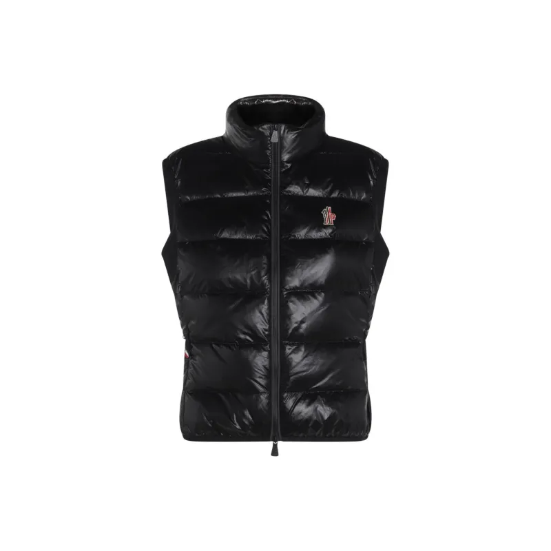 Moncler Padded Zip Up Jersey Gilet-0
