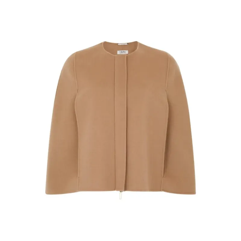 ’S MAX MARA SS25 Cloaks Women's Beige Brown-0