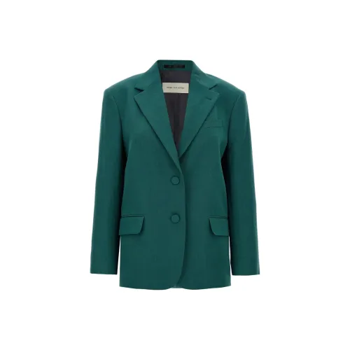 DRIES VAN NOTEN Business Suit Women's Dark Green