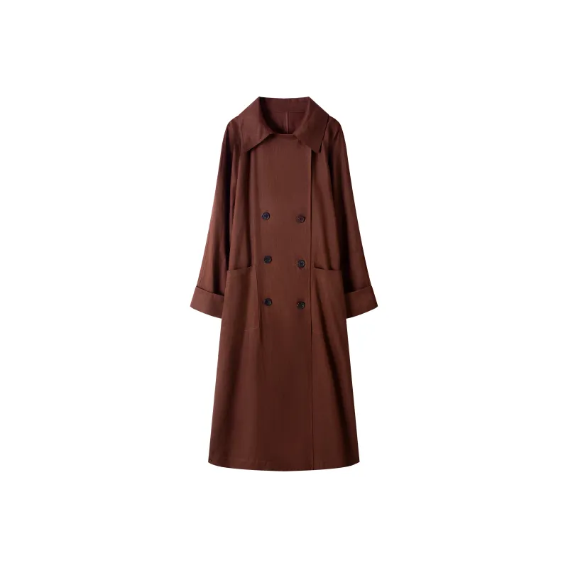 MOSIIMORII Trench Coats Women's-2