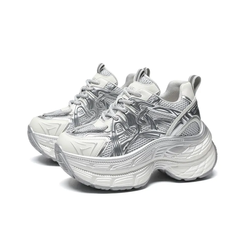 ZHR Serpent Cushioning, Breathable, Supportive, Lightweight Low Top Chunky Sneakers Women's-1
