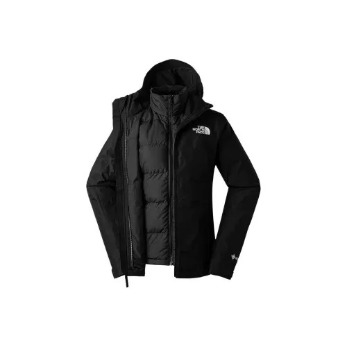 THE NORTH FACE City Outdoor Collection Waterproof And Windproof To Keep Warm Windbreaker Jacket Women's Cosmic Black