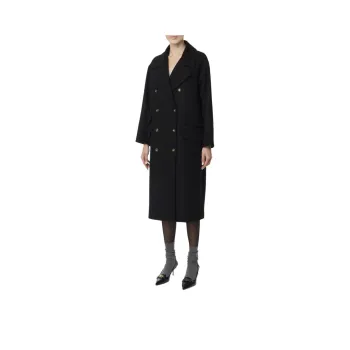Elisabetta Franchi Coats Women's Black
