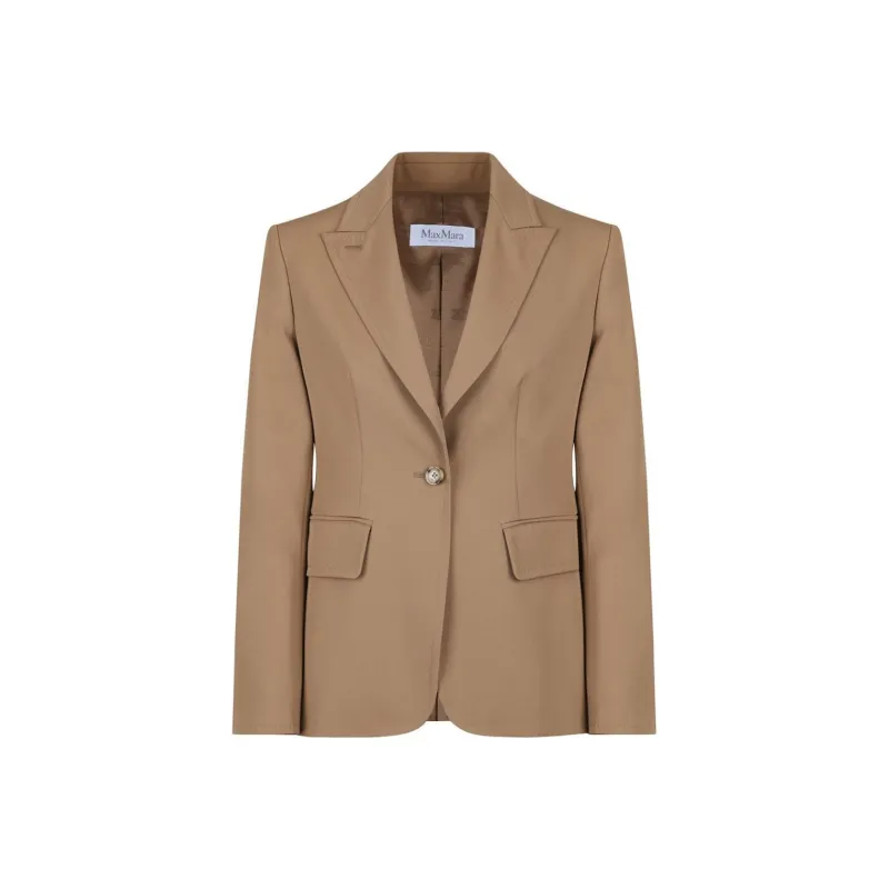 MaxMara Palchi Single Breasted Blazer-0