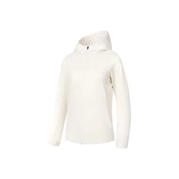QIAODAN Trench Coat Women's Cream White