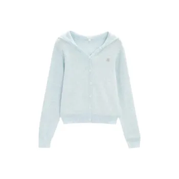 Love To Serve Sweatshirt Women's Blue Apricot Mixed Color