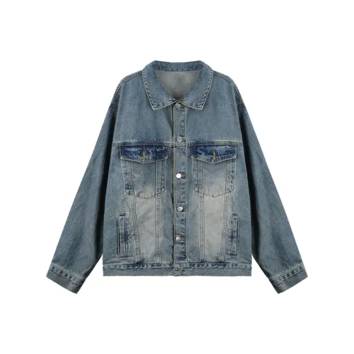 SECFLY OFFICIAL Denim Jacket Women's Light Blue