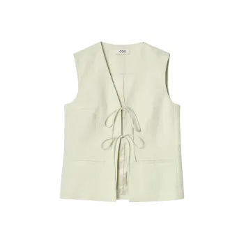 COS Vests Women's Green