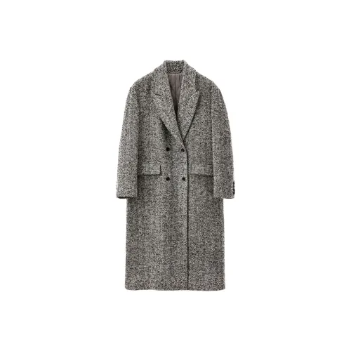 SINBOS Coats Women's Mixed Heather Gray