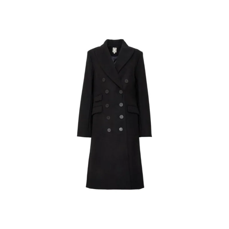 INES DE LA FRESSANGE Coat Women's Black-0