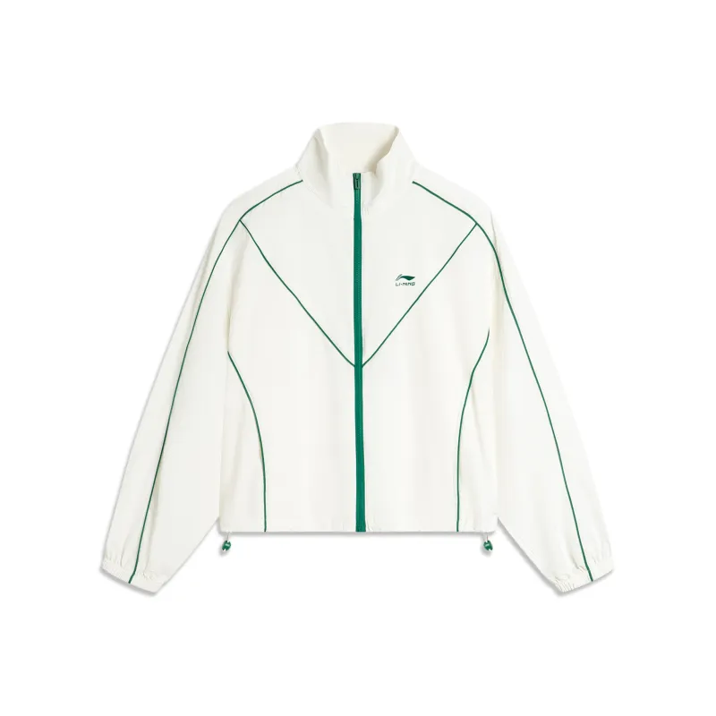 LiNing Sports Life Collection Trench Coat Women's Ivory-0